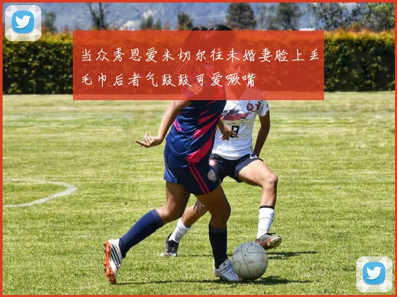 当众秀恩爱米切尔往未婚妻脸上丢毛巾后者气鼓鼓可爱噘嘴